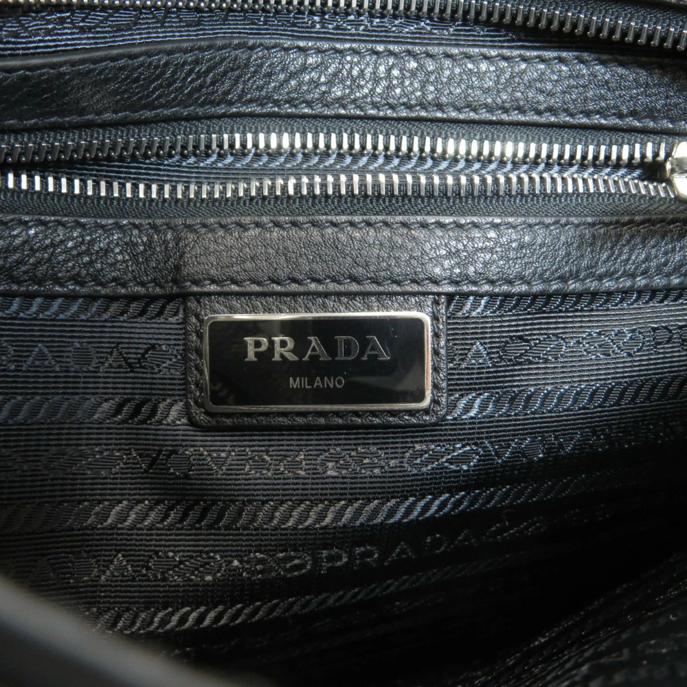 Prada Vitello City Shoulder Bag Crossbody black leather - Picture 6 of 11